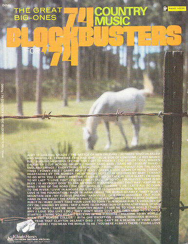 74 Blockbusters for '74 (piano/vocal)- Country music - The great big-ones