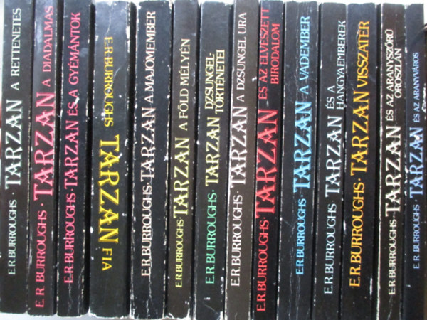 Edgar Rice Burroughs - 14 db ktet a Tarzan sorozatbl