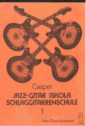 Csepei Tibor - Jazz-gitr iskola-Schlaggitarrenschule