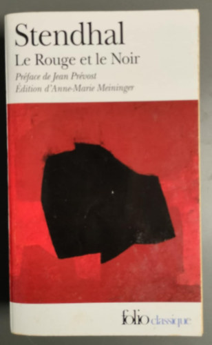 Stendhal - Le rouge et le noir