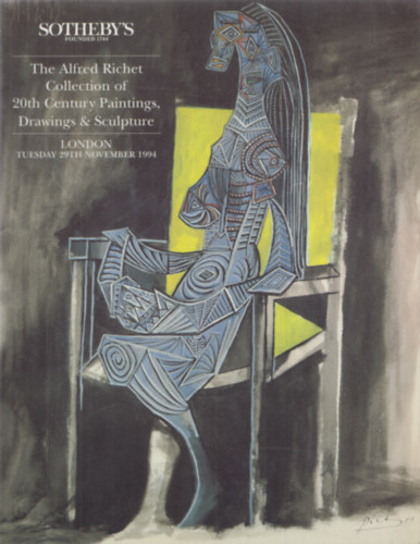 Sotheby's The Alfred Richet Collection of 20th Century Paintings, Drawings & Sculpture (London - Tuesday 29th November 1994)