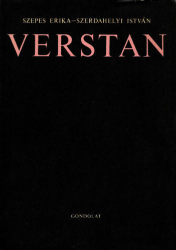 Szepes E.-Szerdahelyi I. - Verstan