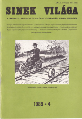 Pl Jzsef - Snek vilga 1989. 4. - XXXII. vfolyam 125. szm
