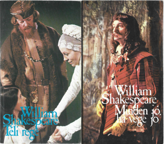 William Shakespeare - 2 db knyv, Tli rege, Minden j, ha vge j