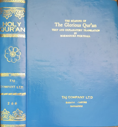 The meaning of The Glorius Qur'n