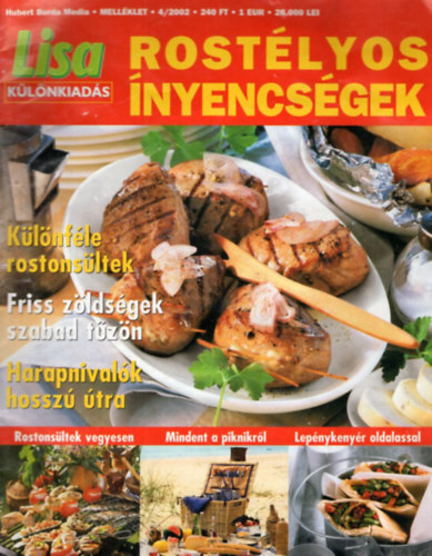 Pint�r D. Istv�n - Lisa k�l�nkiad�s 2002/4 mell�klet - Rost�lyos �nyencs�gek