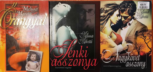 Melissa Moretti - 3 db Melissa Moretti k�tet