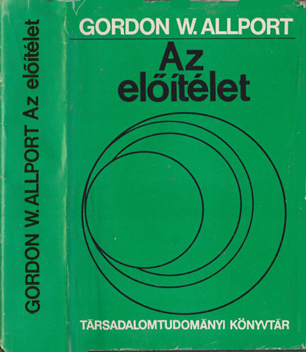 Gordon W. Allport - Az eltlet