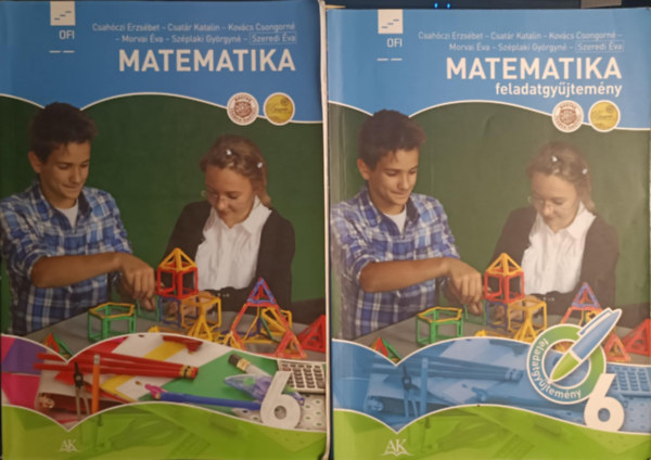 Csah�czi-Csat�r-Kov�cs-Morvai-Sz�plaki-Szeredi - Matematika 6. + Matematika 6. feladatgy�jtem�ny (ofi)