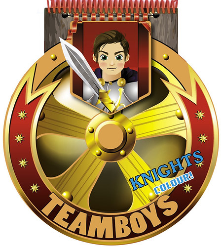 Teamboys - Stencil - Knights - Colour!