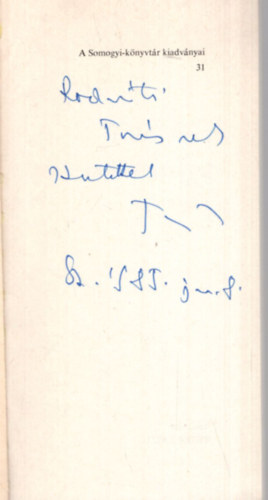 T�th B�la - T�th B�la munk�ss�ga Bibliogr�fia - Dedik�lt