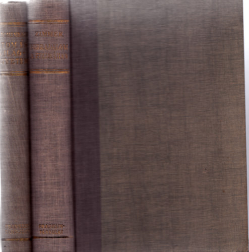 Ernst Zimmer - Hans Reichenbach - 2 db k�nyv "fizika" t�rgyban: Zimmer:Forradalom a fizik�ban (A b�v�r k�nyvei XIII.) + Reichenbach:Atom �s vil�gegyetem