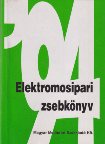 Guller Jnosn - Elektromosipari zsebknyv '94