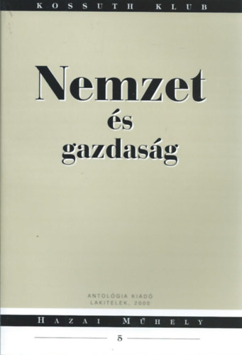 Nemzet �s gazdas�g