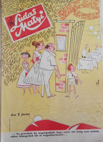 Ludas Matyi XIII. évfolyam 19. szám (1957. június 27.)
