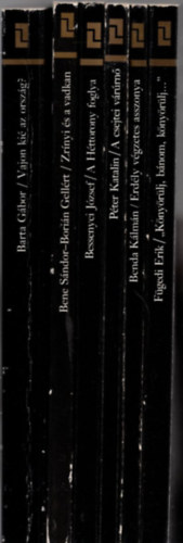 Bessenyei J�zsef, Bene S�ndor- Bori�n Gell�rt, P�ter Katalin, Benda K�lm�n, F�gedi Erik, Barta G�bor - 6 db Labirintus k�nyv: A h�ttorony foglya +Zr�nyi �s a vadkan +A csejtei v�r�rn�: B�thory Erzs�bet +Erd�ly v�gzetes asszonya + K�ny�r�lj, b�nom, k�ny�r�lj +Vajon ki� az orsz�g?