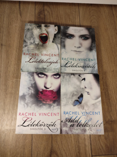 Rachel Vincent - Sikoltk 1-4. (Llektolvajok, Llekmentk, Llekrzk, Add a lelkedet)