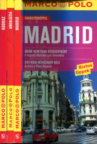 Marco Polo �tik�nyv  3 db.