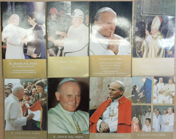 11 db pápai megnyilatkozások kötet