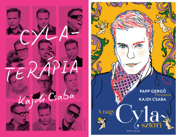 Kajdi Csaba Papp Gergő - Pimaszúr - 2 db Cyla könyv: A nagy Cyla-sztori + Cyla-terápia