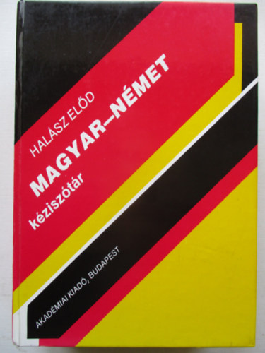 Halsz Eld - Magyar-Nmet kzisztr