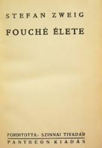 Stafan Zweig - Fouch lete