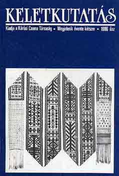 Kakuk Zsuzsa (szerk.) - Keletkutatás (1986 ősz)