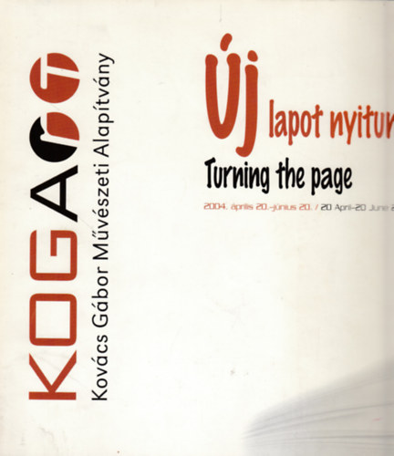 KOGART - j lapot nyitunk - Turning the page (killtsi katalgus)