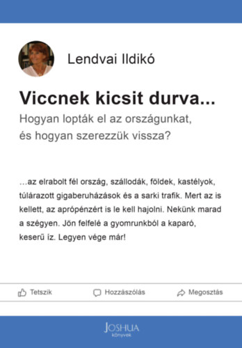 Lendvai Ildik� - Viccnek kicsit durva...