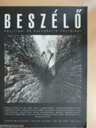 Beszl Politikai s Kulturlis Folyirat III.folyam, II.vfolyam 8-9.szm. 1997. aug.-szept.