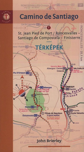 John Brierley - Camino de Santiago - Térképek