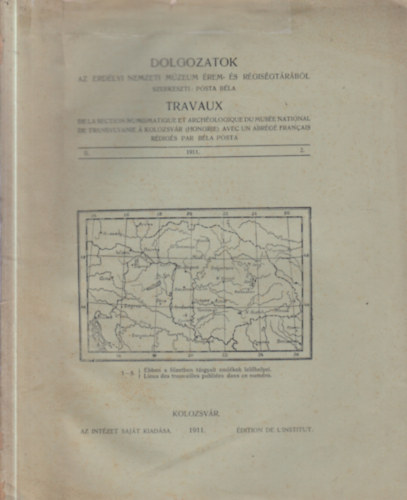 P�sta B�la  (szerk.) - Dolgozatok az Erd�lyi Nemzeti M�zeum �rem- �s R�gis�gt�r�b�l II.