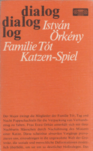 Istvn rkny - Familie Tth - Katzen-Spiel (Zwei Stcke) (fordt ltal dediklt)