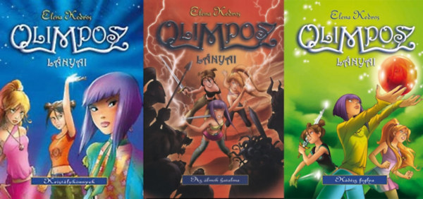 Elena Kedros - Olimposz l�nyai 1-3. (Krist�lyk�nnyek + Az �lmok hatalma + H�d�sz foglya)