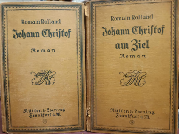 Romain Rolland - Romain Rolland k�nyvcsomag (n�met nyelv�)