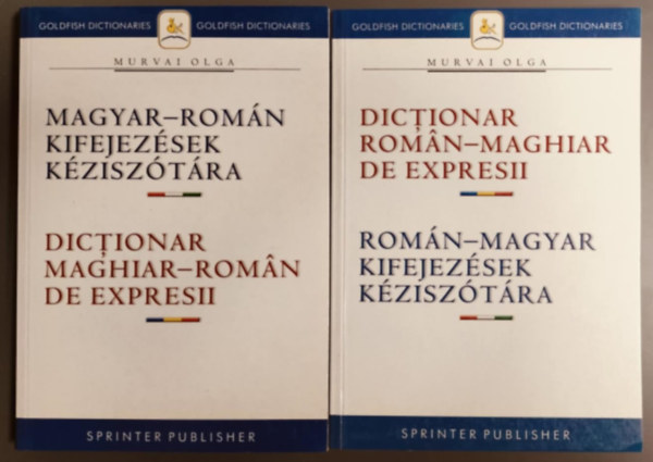 Murvai Olga - Magyar-román, román-magyar kifejezések kéziszótára I-II.