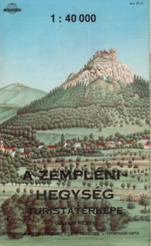 A M�tra turistat�rk�pe 1:40 000 - 1991-es