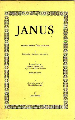 JANUS - A 60. ves Hornyi zsb tiszteletre