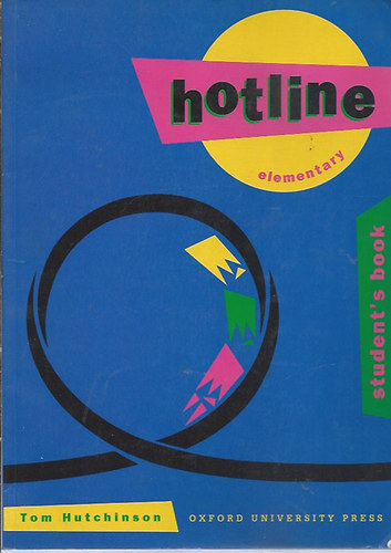 Tom Hutchinson - Hotline-Elementary-Student's book