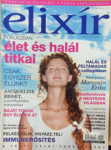 Dr. Nagy Rbert  (szerk.) - Elixr magazin 2011. november