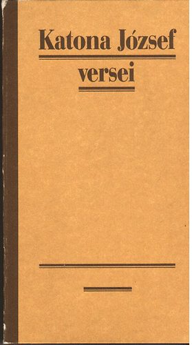 Katona Jzsef - Katona Jzsef versei