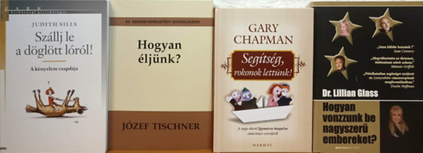 Dr. Lillian Glass, Judith Sills, Józef Tischner Gary Chapman - Önsegítő könyvcsomag