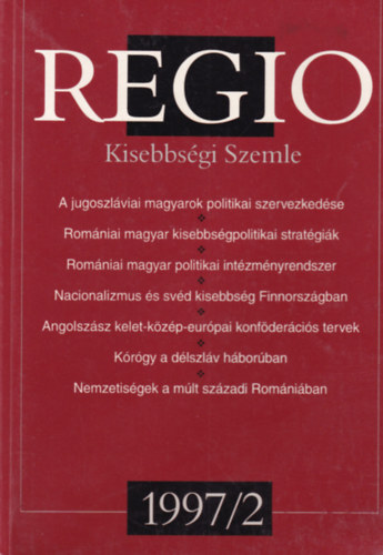 Fejs Zoltn - Regio - Kisebbsgi Szemle 1997/2