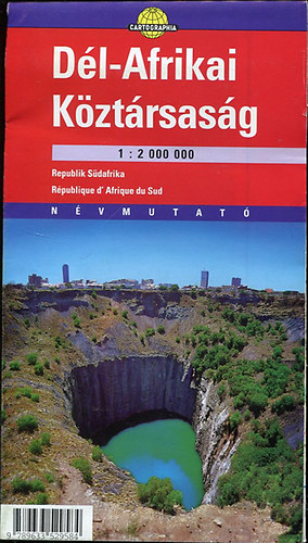 Dél - Afrikai Köztársaság 1 : 2 000 000 (Cartographia)