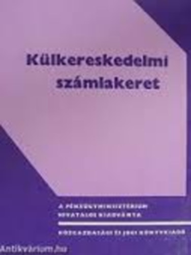 Külkereskedelmi számlakeret