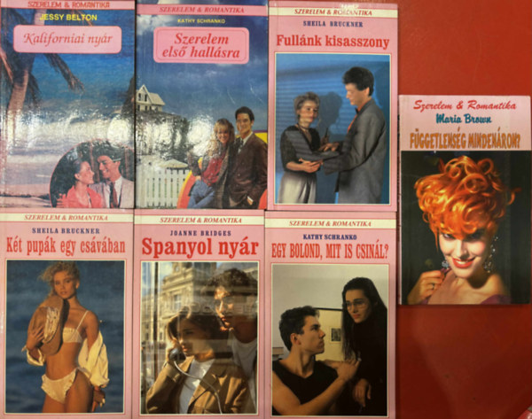 Szerelem & Romantika 7 db könyv