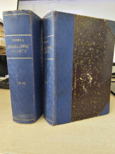 id. Dumas Sándor - Bragelonne vicomte I-VI. (2 könyvben)