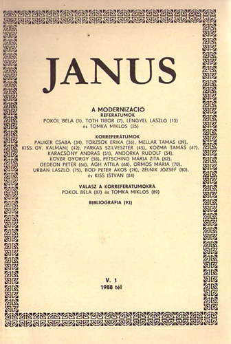 JANUS - A moderniz�ci� - 1988 T�l -V.1