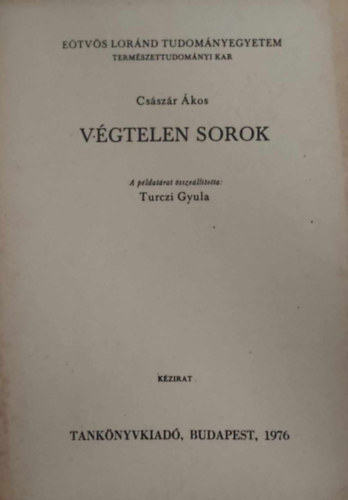 Csszr kos - Vgtelen sorok