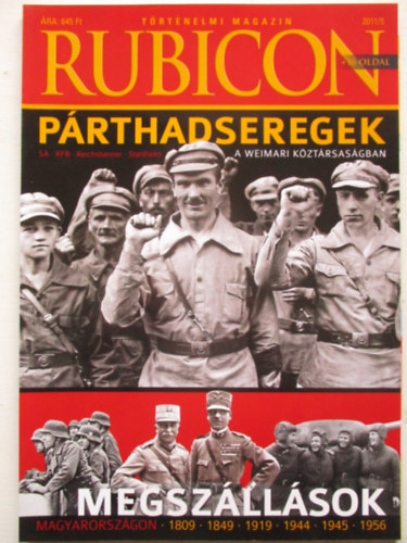 Rubicon 2011/5 Párthadseregek a Weimari köztársaságban